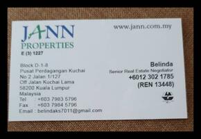 Belinda From Jann Properties Profile Propertyguru Malaysia