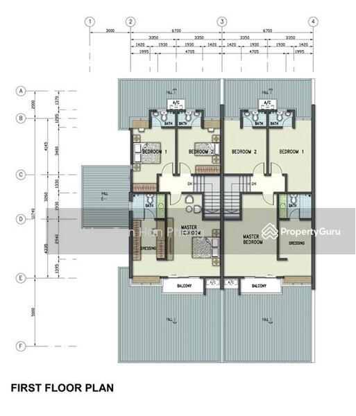 City Garden Double Storey Terrace at KuchingSamarahan Road, Kuching, Sarawak, 4 Bedrooms, 1732