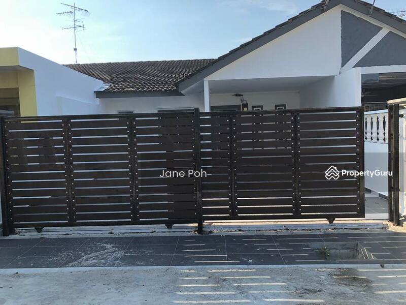 taman mawar pasir gudang full renovation single storey ...