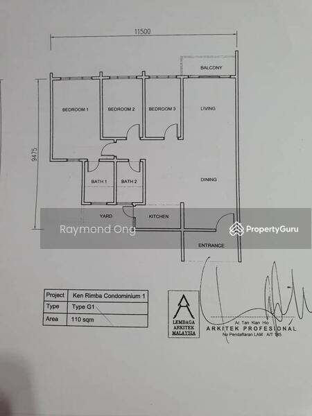 Ken Rimba Condominium 1, Shah Alam, E16/E Jalan Lengkuas 