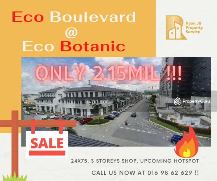Eco Botanic Eco Boulevard, Jalan Eko Botani 3/4, Eco Botanic, Iskandar
