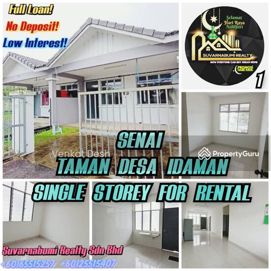 Tidak Lagi Tersedia Senai Taman Desa Idaman Single Storey Johor Bahru For Rental Untuk Disewa Senai Kulai Johor Rumah Teres 1 Tingkat Dari Harga Rm 850 Bulan Propertyguru Malaysia