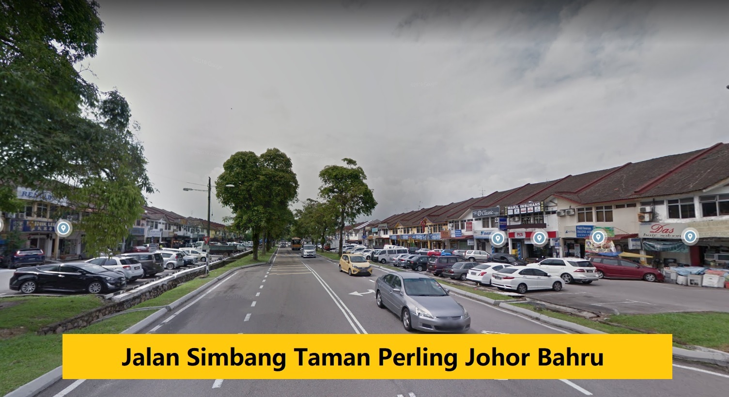 No Longer Available] Perling Shoplot Facing Main Road For Rent 