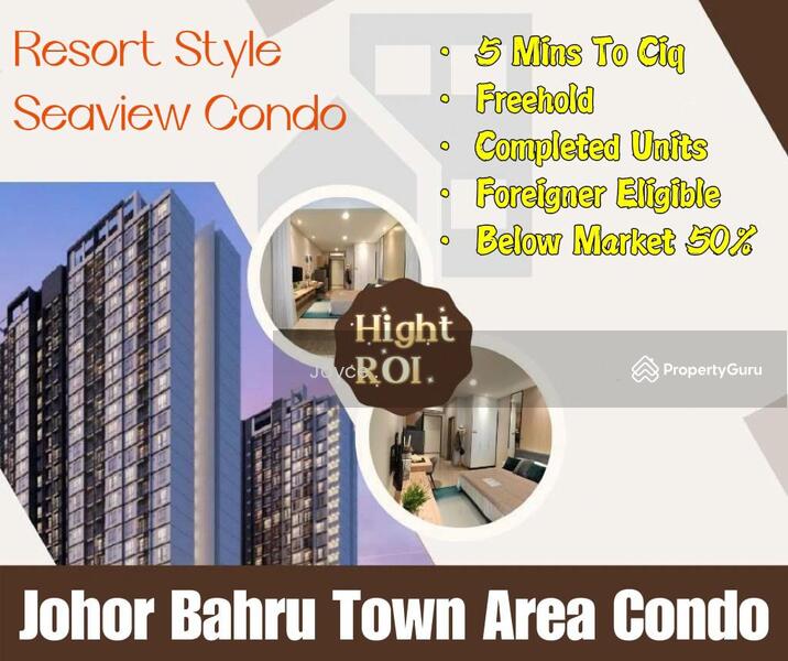 JB Seaview Condo Danga Bay Twin Galaxy Pinnacle Sky88 Astaka Tritower VSummer Below Market 50