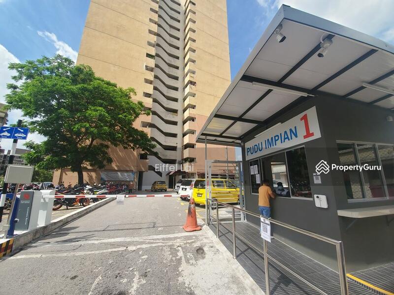 Pudu Impian 1 Flat [ 10 Mins WALK To LRT MRT Maluri ] Near Sunway